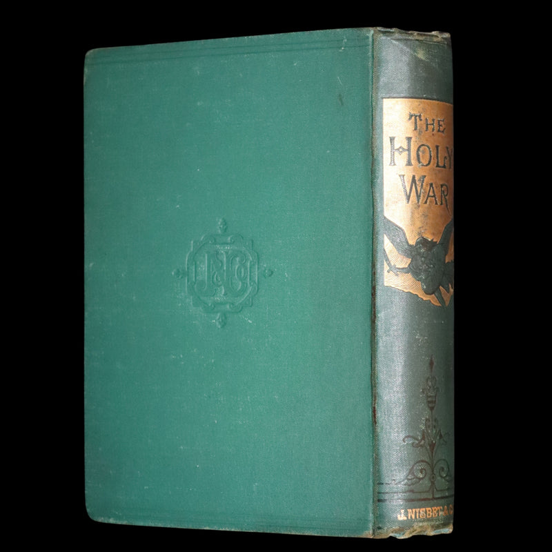 1864 Rare Book - The Holy War Made by Shaddai Upon Diabolus by John Bunyan.