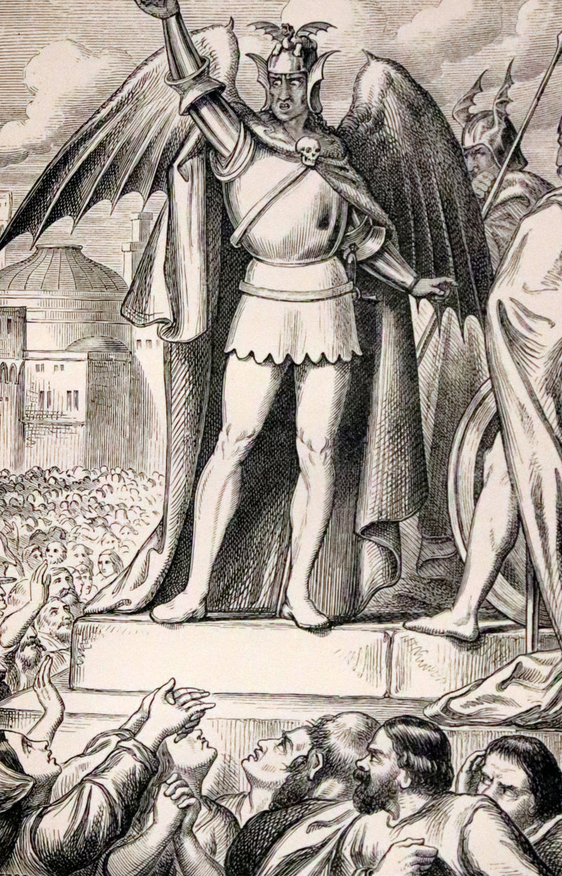 1864 Rare Book - The Holy War Made by Shaddai Upon Diabolus by John Bunyan.