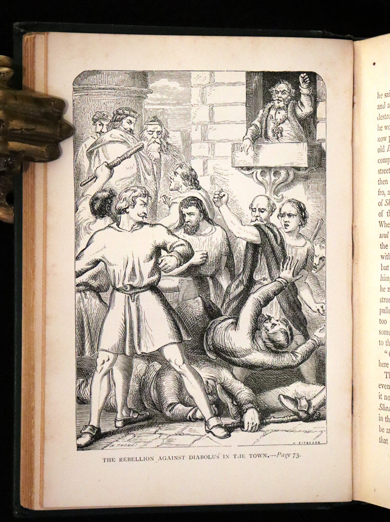 1864 Rare Book - The Holy War Made by Shaddai Upon Diabolus by John Bunyan.