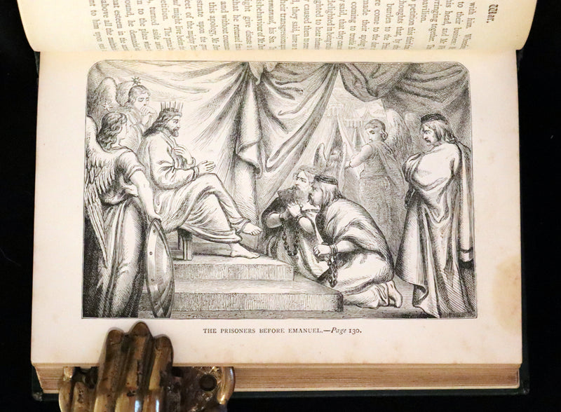 1864 Rare Book - The Holy War Made by Shaddai Upon Diabolus by John Bunyan.