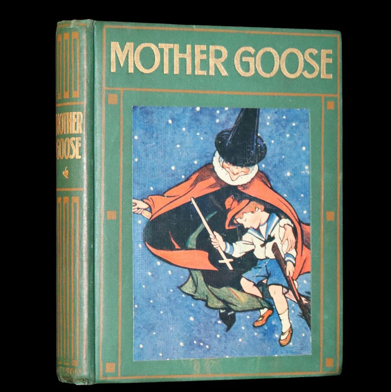 1915 Scarce Book -  Mother Goose and Her Friends in Fairyland.