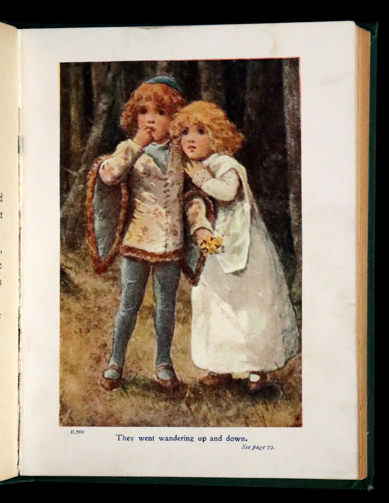 1915 Scarce Book -  Mother Goose and Her Friends in Fairyland.