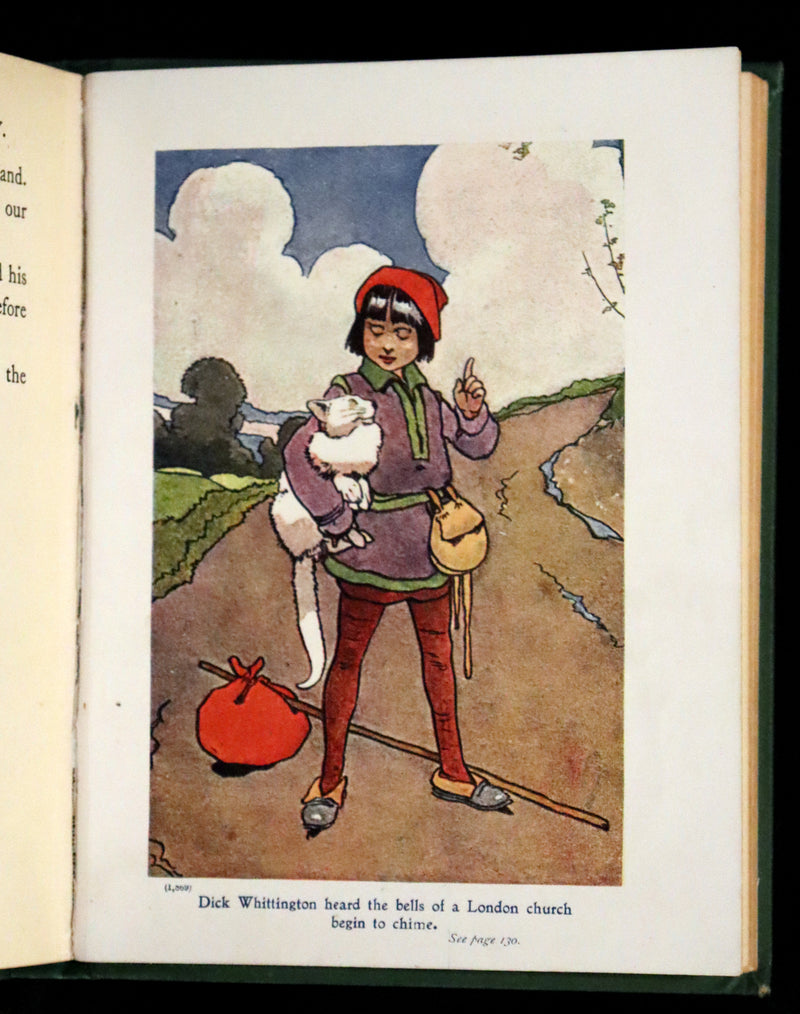 1915 Scarce Book -  Mother Goose and Her Friends in Fairyland.