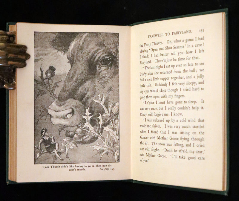 1915 Scarce Book -  Mother Goose and Her Friends in Fairyland.