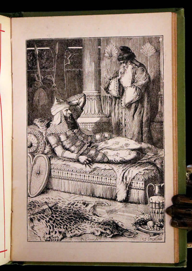 1881 Rare Book - Poems by Edgar Allan Poe with Memoir (The Raven, Lenore,...). Illustrated.