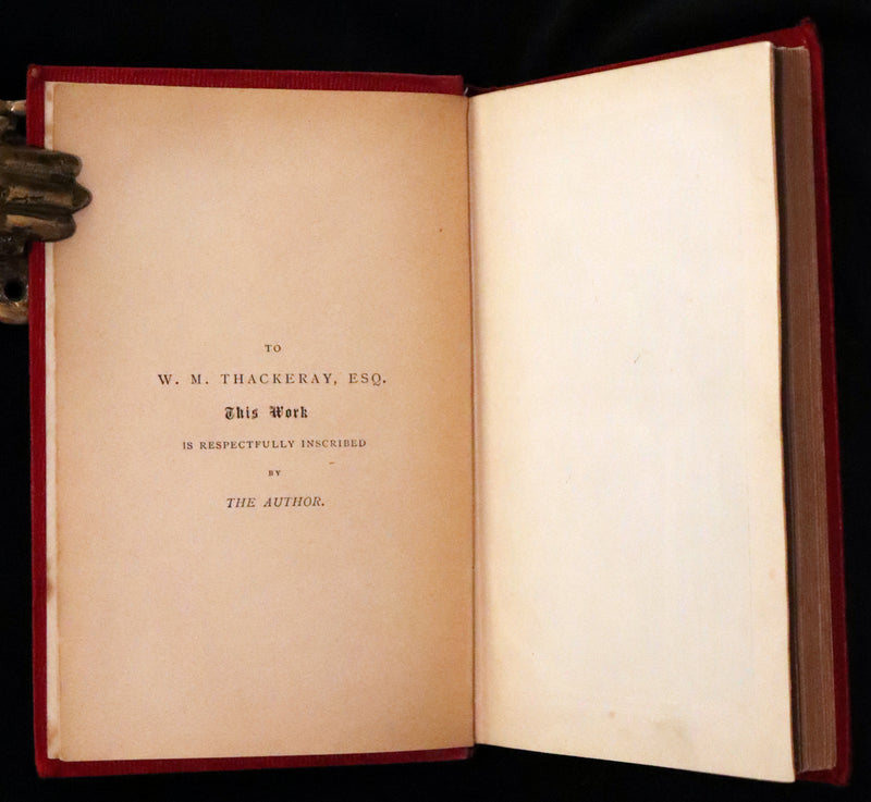 1890 Rare Victorian Book - Jane Eyre. An Autobiography by Currer Bell (Charlotte Brontë).
