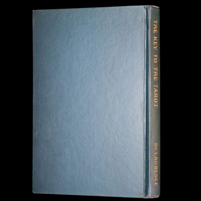 1918 Rare First Edition - The Illustrated Key to the Tarot, The Veil of Divination by de Laurence.