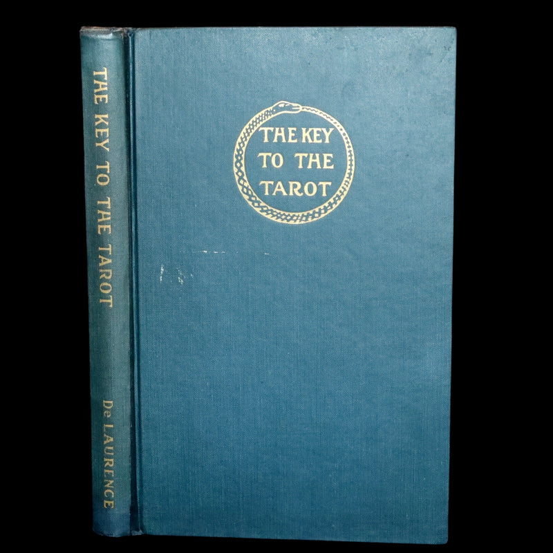 1918 Rare First Edition - The Illustrated Key to the Tarot, The Veil of Divination by de Laurence.