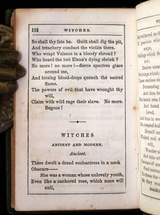 1849 Scarce Divination Book - The Sibyl's Cave: or Book of Oracles, for Ladies and Gentlemen. Witches.