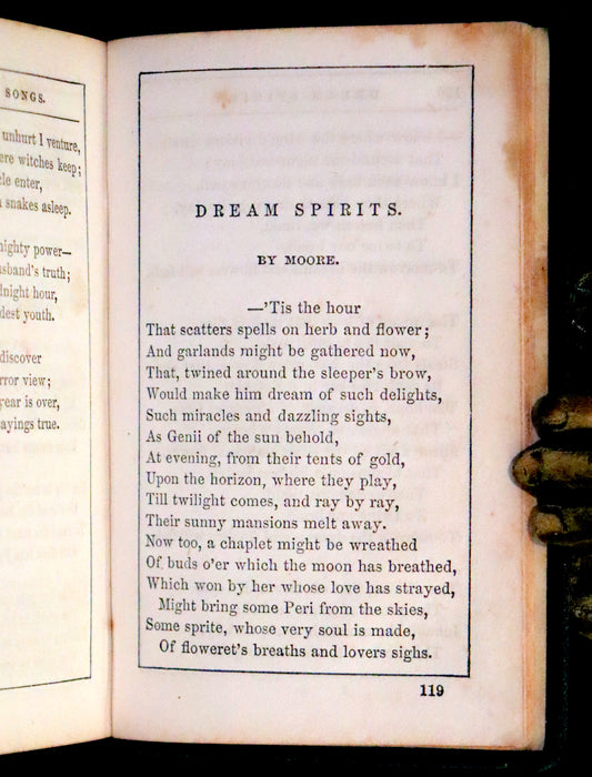 1849 Scarce Divination Book - The Sibyl's Cave: or Book of Oracles, for Ladies and Gentlemen. Witches.