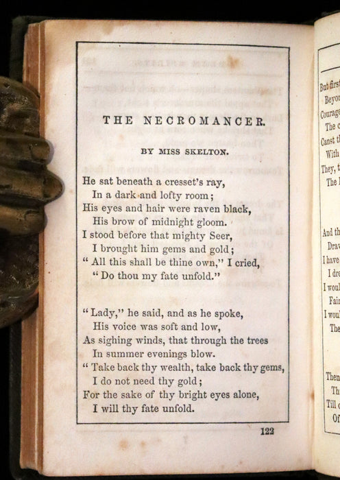 1849 Scarce Divination Book - The Sibyl's Cave: or Book of Oracles, for Ladies and Gentlemen. Witches.