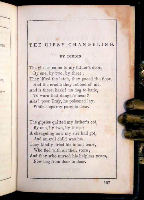 1849 Scarce Divination Book - The Sibyl's Cave: or Book of Oracles, for Ladies and Gentlemen. Witches.