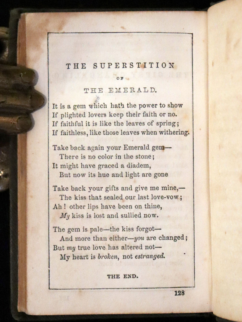 1849 Scarce Divination Book - The Sibyl's Cave: or Book of Oracles, for Ladies and Gentlemen. Witches.
