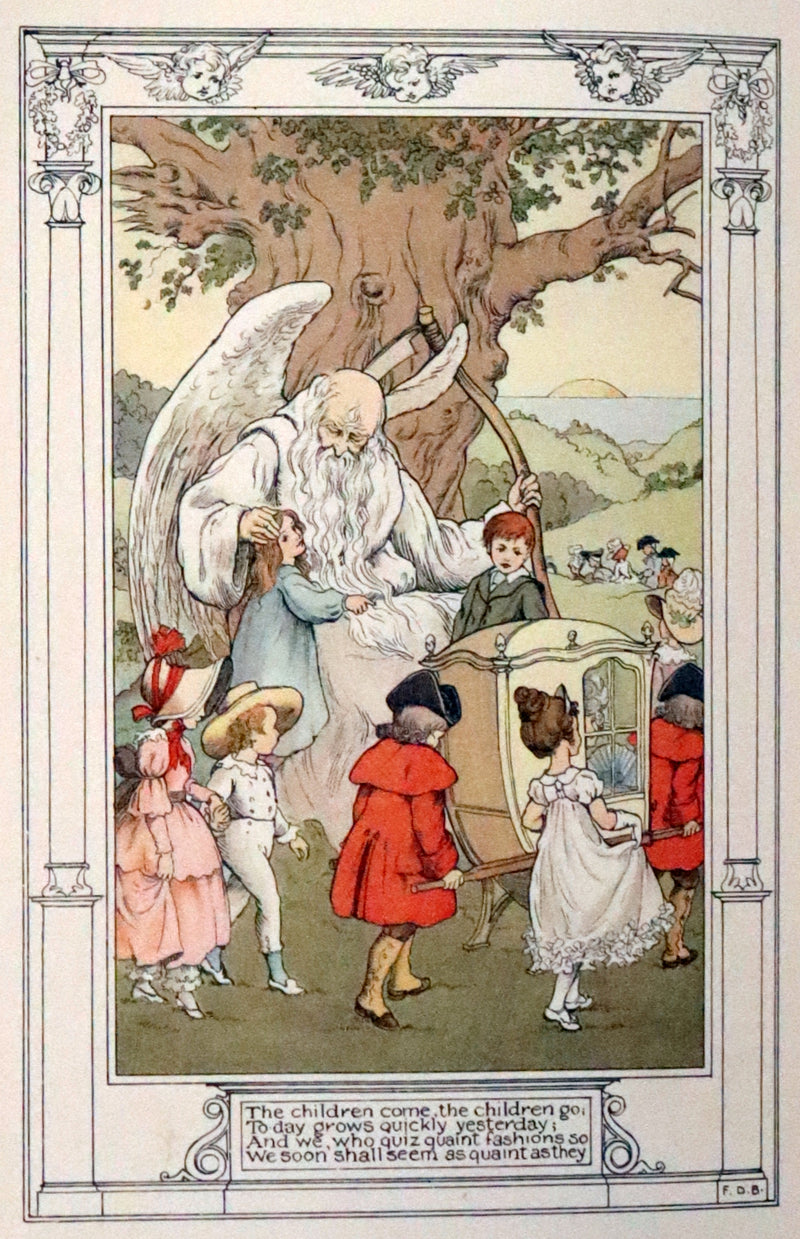 1905 First Edition - Old Fashioned Fairy Tales beautifully Illustrated by Francis Donkin Bedford.