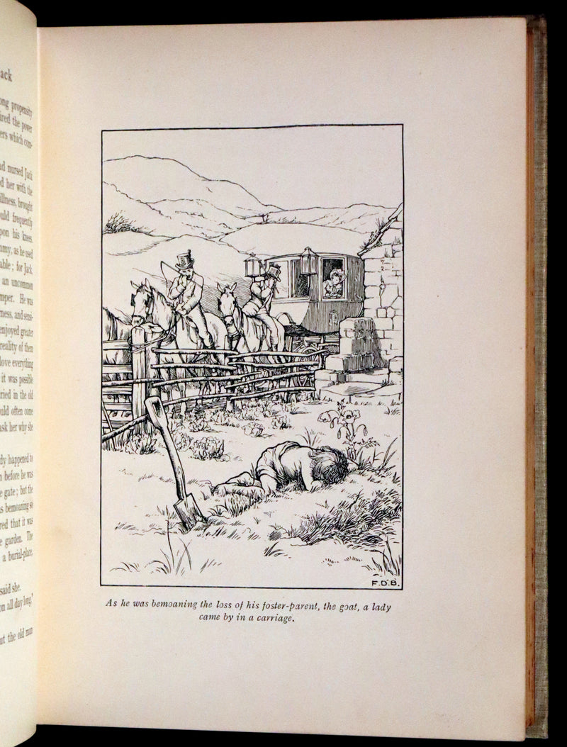 1905 First Edition - Old Fashioned Fairy Tales beautifully Illustrated by Francis Donkin Bedford.