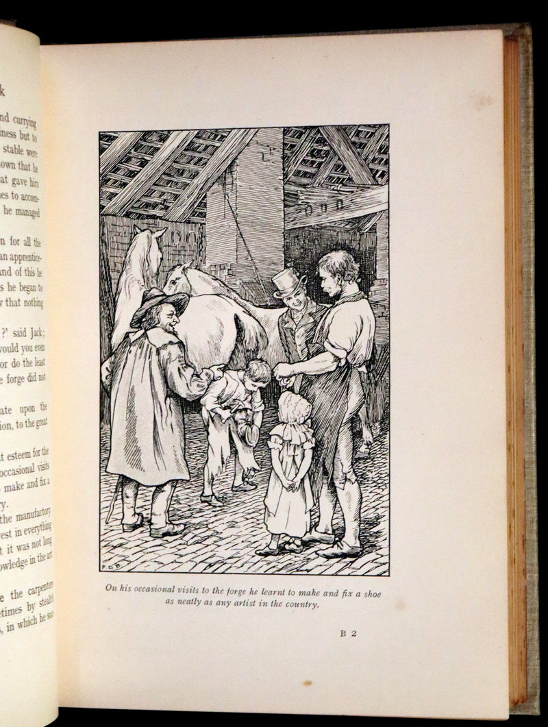 1905 First Edition - Old Fashioned Fairy Tales beautifully Illustrated by Francis Donkin Bedford.