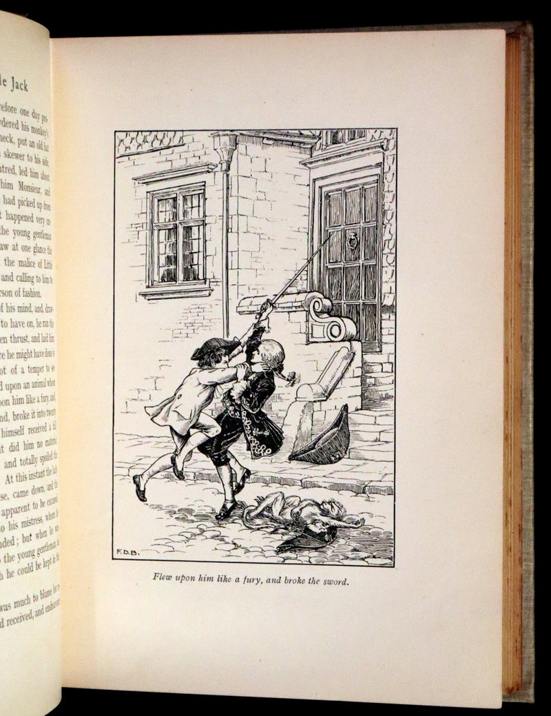 1905 First Edition - Old Fashioned Fairy Tales beautifully Illustrated by Francis Donkin Bedford.