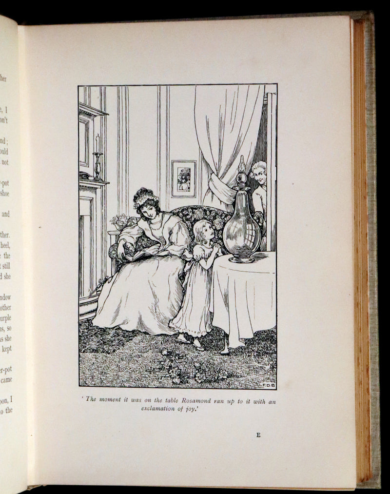 1905 First Edition - Old Fashioned Fairy Tales beautifully Illustrated by Francis Donkin Bedford.