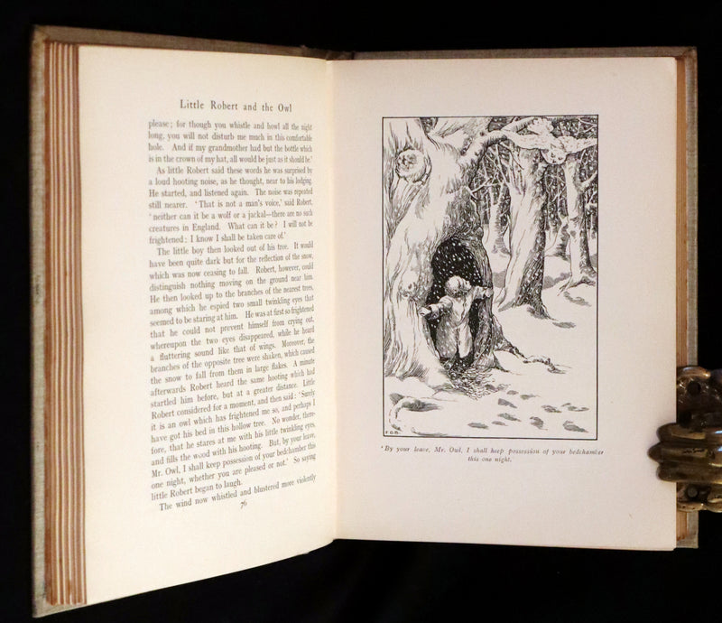 1905 First Edition - Old Fashioned Fairy Tales beautifully Illustrated by Francis Donkin Bedford.