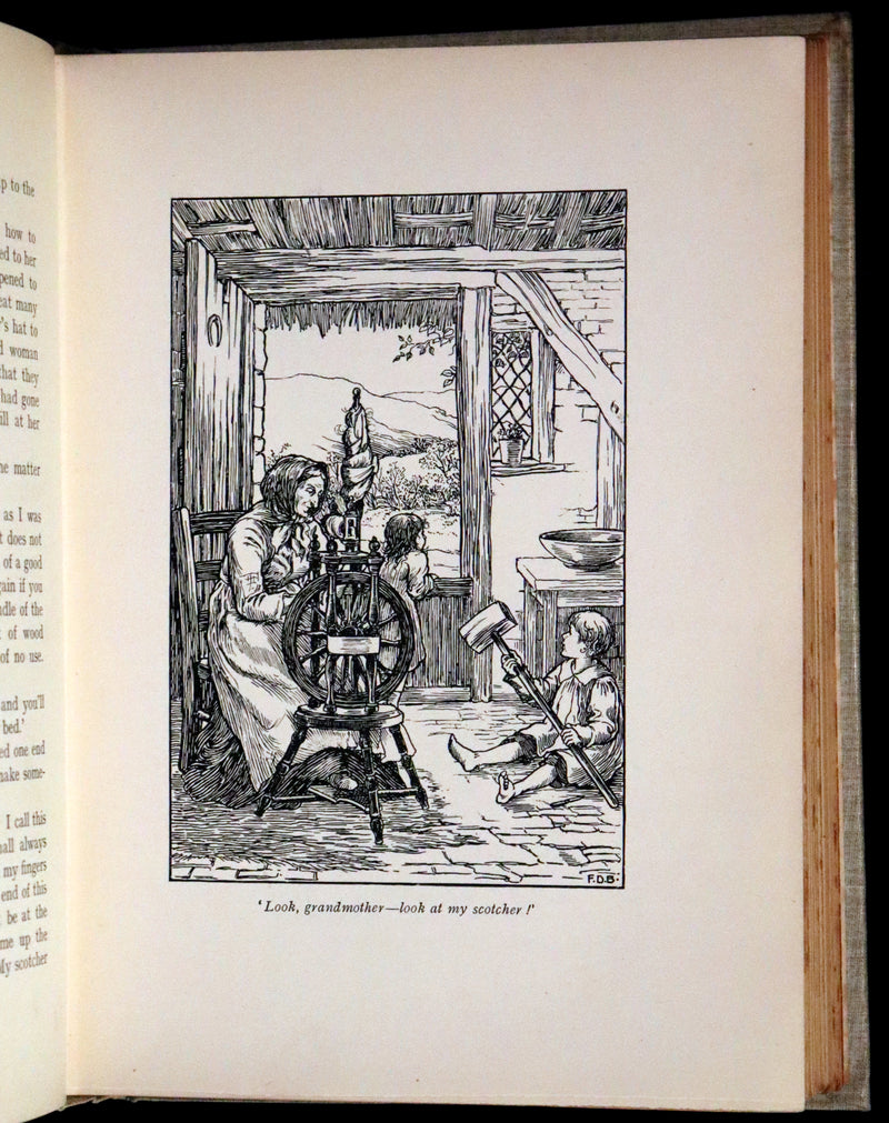 1905 First Edition - Old Fashioned Fairy Tales beautifully Illustrated by Francis Donkin Bedford.