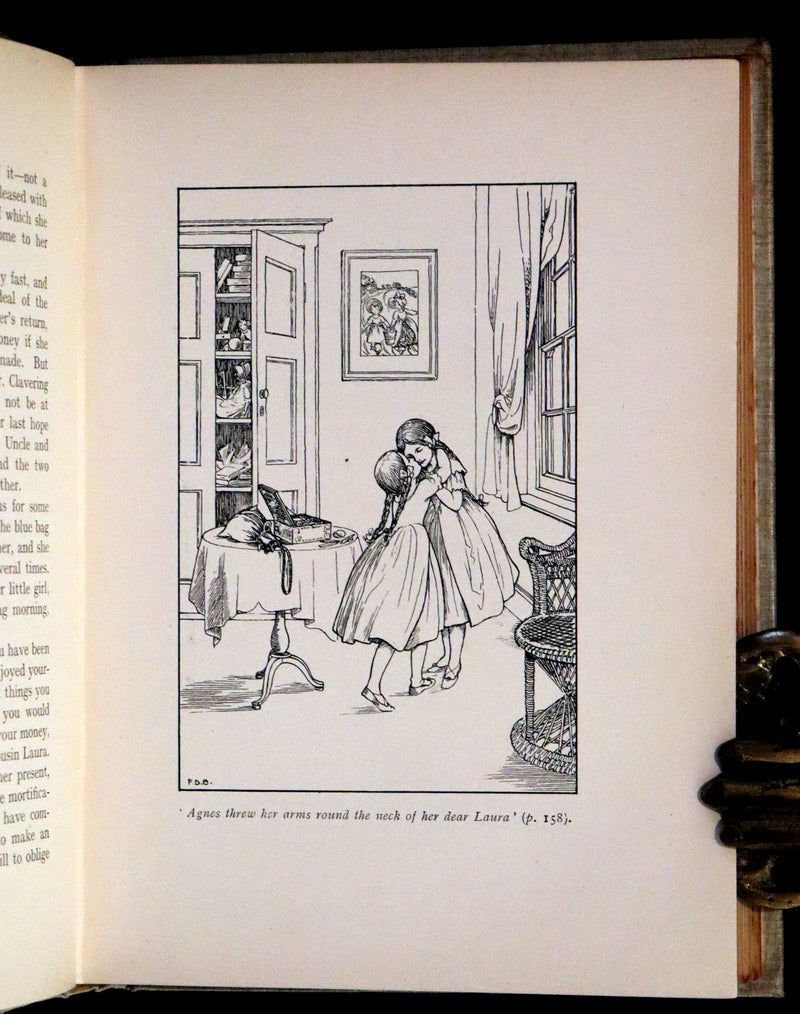 1905 First Edition - Old Fashioned Fairy Tales beautifully Illustrated by Francis Donkin Bedford.