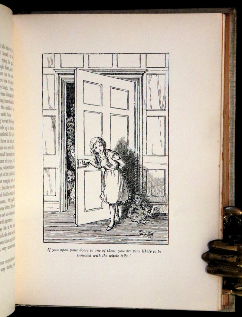 1905 First Edition - Old Fashioned Fairy Tales beautifully Illustrated by Francis Donkin Bedford.