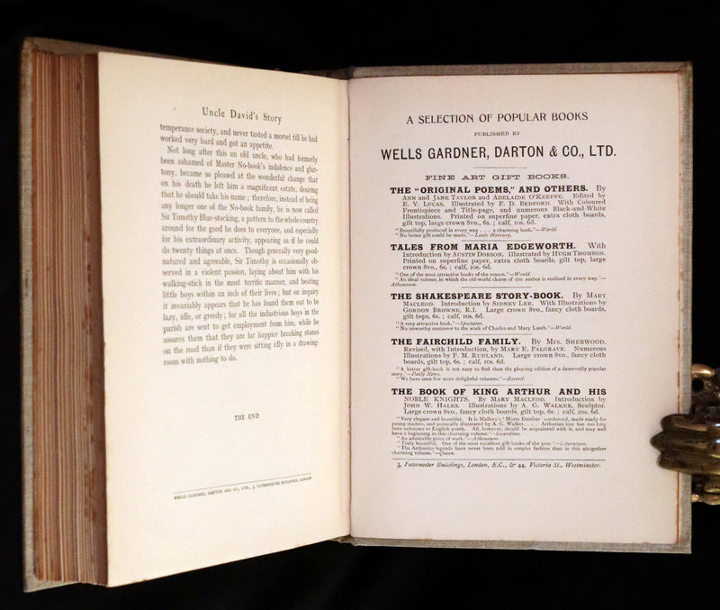 1905 First Edition - Old Fashioned Fairy Tales beautifully Illustrated by Francis Donkin Bedford.