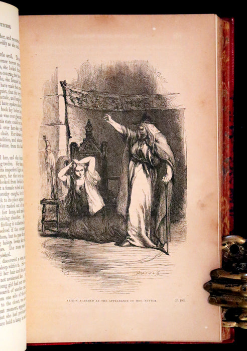 1875 Rare Illustrated Edition - The Lancashire Witches. A Romance Of Pendle Forest.