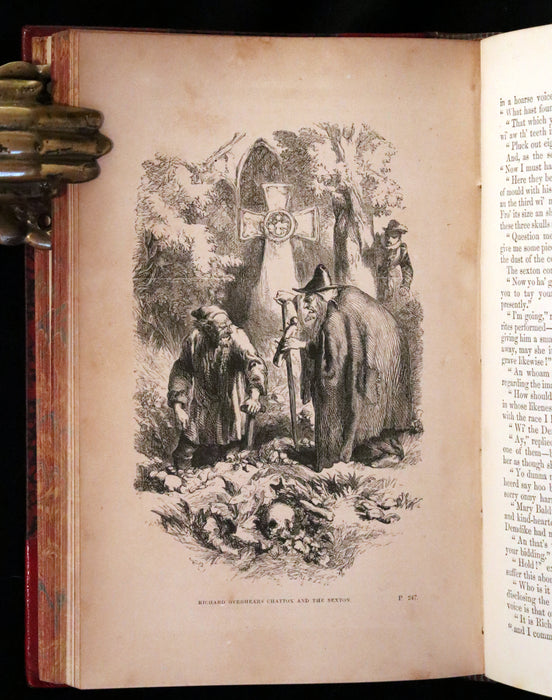 1875 Rare Illustrated Edition - The Lancashire Witches. A Romance Of Pendle Forest.