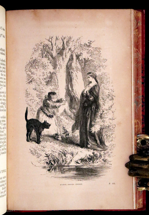 1875 Rare Illustrated Edition - The Lancashire Witches. A Romance Of Pendle Forest.