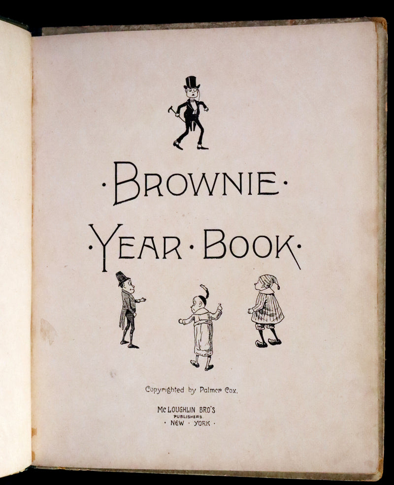 1895 Rare First Edition - Brownie Year Book