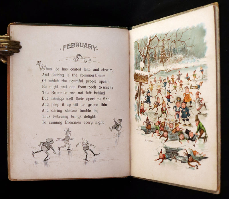 1895 Rare First Edition - Brownie Year Book