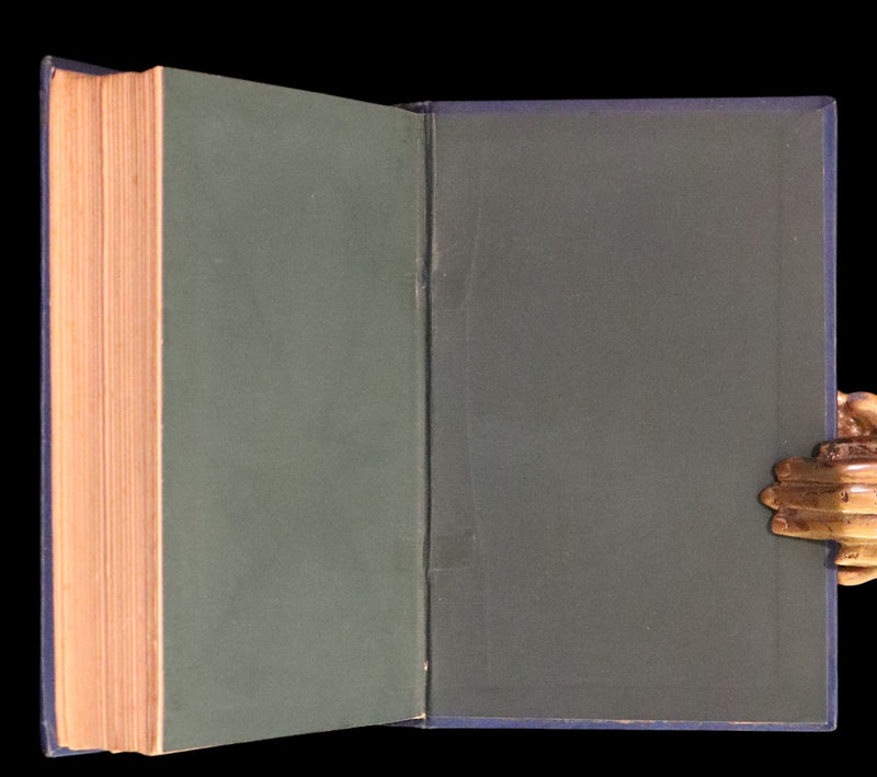 1900 Rare Book - Twenty Thousand Leagues Under the Sea by Jules Verne. Blue variant.