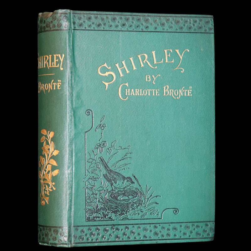 1890 Rare Book - Shirley, A Tale by Charlotte Brontë, under the pseudonym Currer Bell.