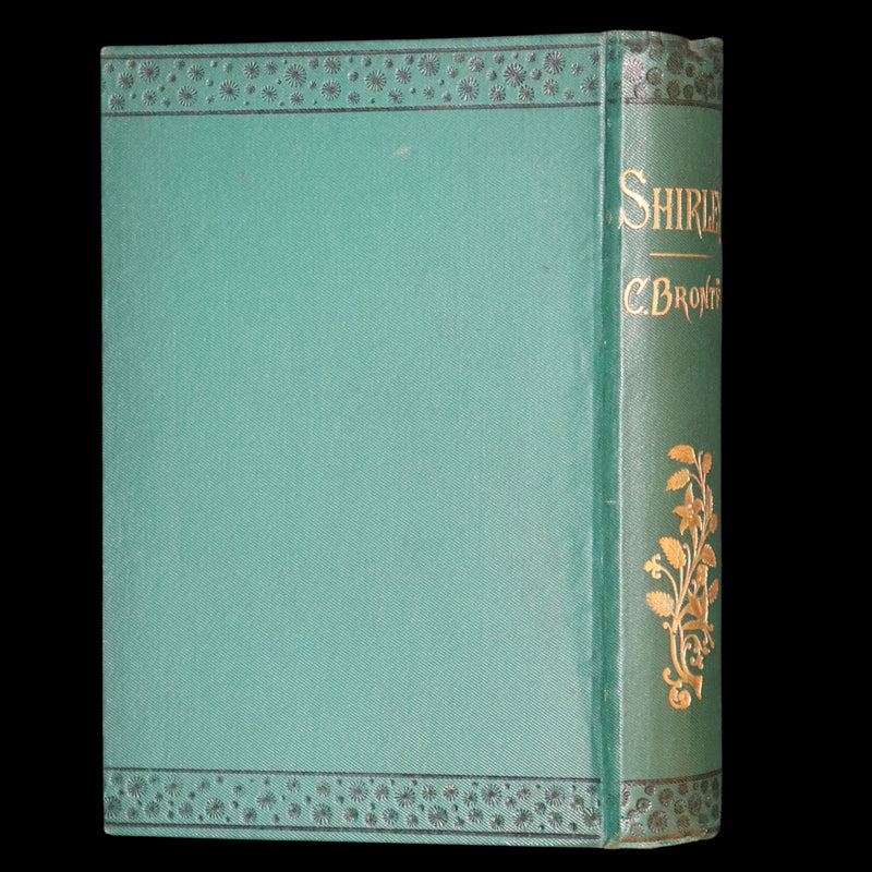 1890 Rare Book - Shirley, A Tale by Charlotte Brontë, under the pseudonym Currer Bell.