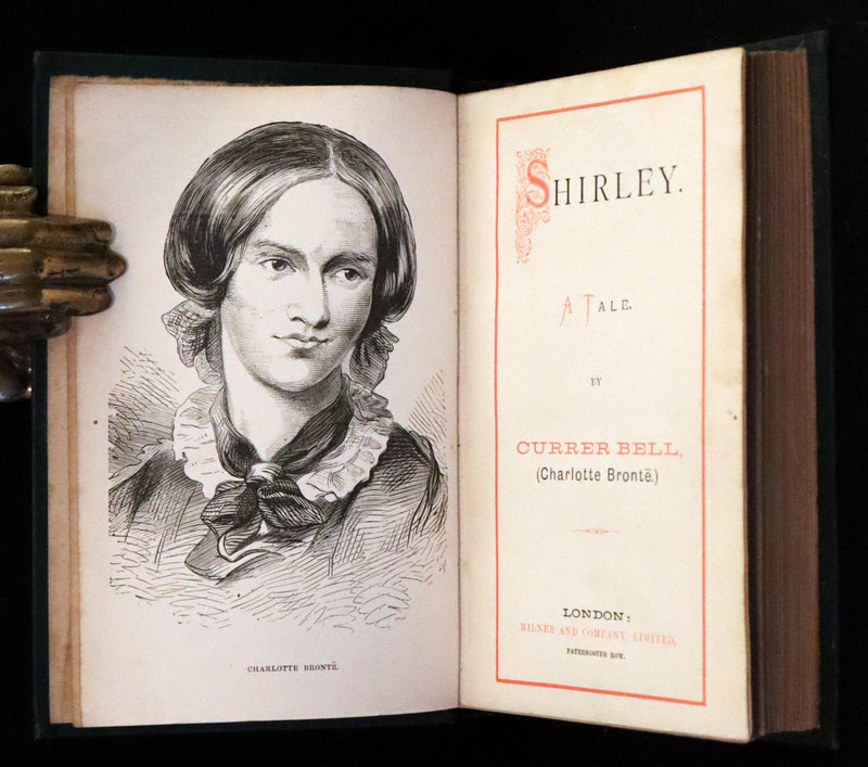 1890 Rare Book - Shirley, A Tale by Charlotte Brontë, under the pseudonym Currer Bell.