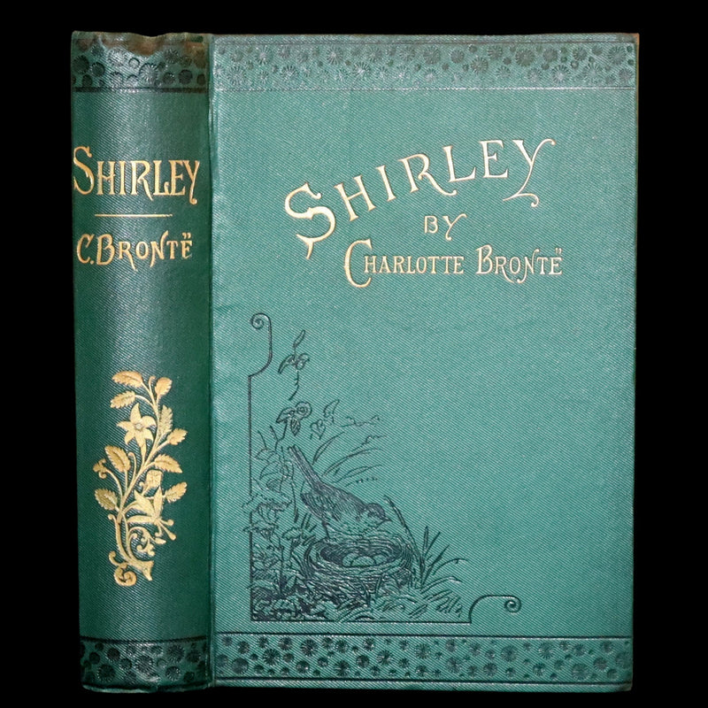 1890 Rare Book - Shirley, A Tale by Charlotte Brontë, under the pseudonym Currer Bell.