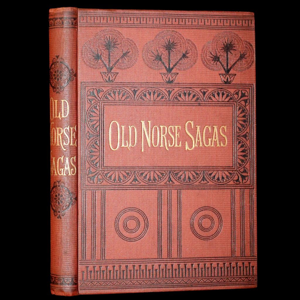 1895 Scarce Book - Old Norse Sagas - Aslog, Frithiof, Ingeborg, Ragnar ...