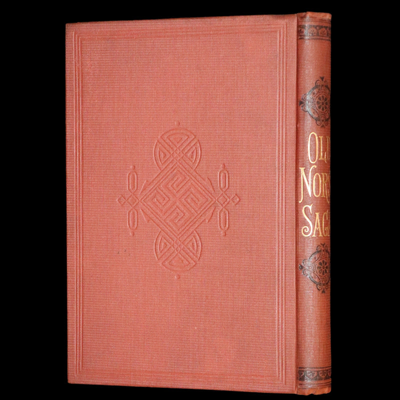 1895 Scarce Book - Old Norse Sagas - Aslog, Frithiof, Ingeborg, Ragnar Lodbrok, Sigurd, Wayland Smith, Hamlet, and others.