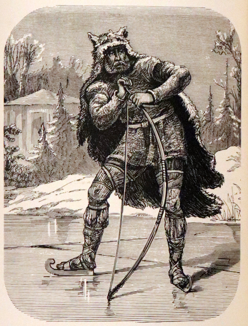 1895 Scarce Book - Old Norse Sagas - Aslog, Frithiof, Ingeborg, Ragnar Lodbrok, Sigurd, Wayland Smith, Hamlet, and others.