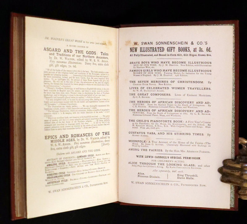 1895 Scarce Book - Old Norse Sagas - Aslog, Frithiof, Ingeborg, Ragnar Lodbrok, Sigurd, Wayland Smith, Hamlet, and others.