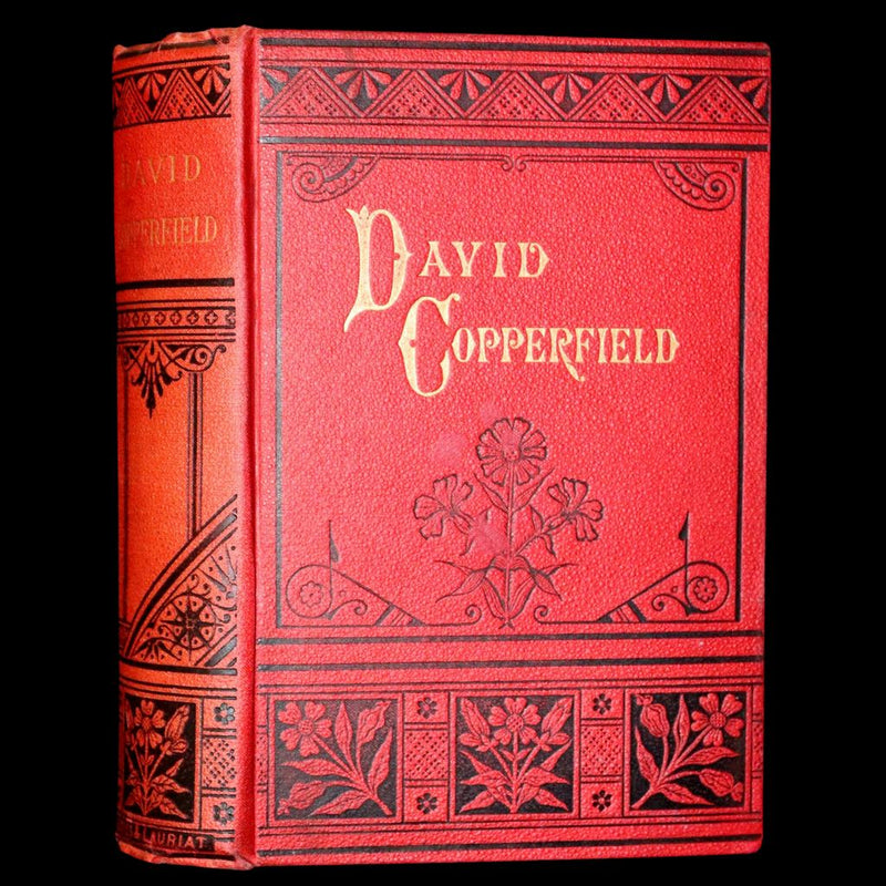 1885 Rare Book - The Personal History of David Copperfield by Charles Dickens. Illustrated.