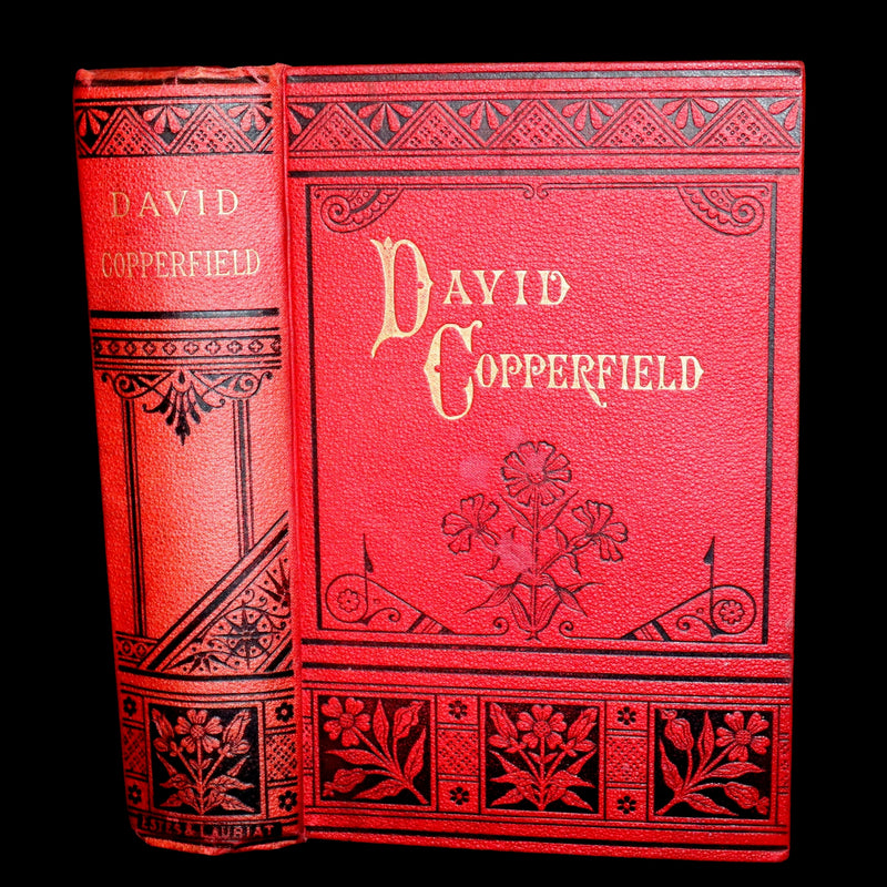 1885 Rare Book - The Personal History of David Copperfield by Charles Dickens. Illustrated.