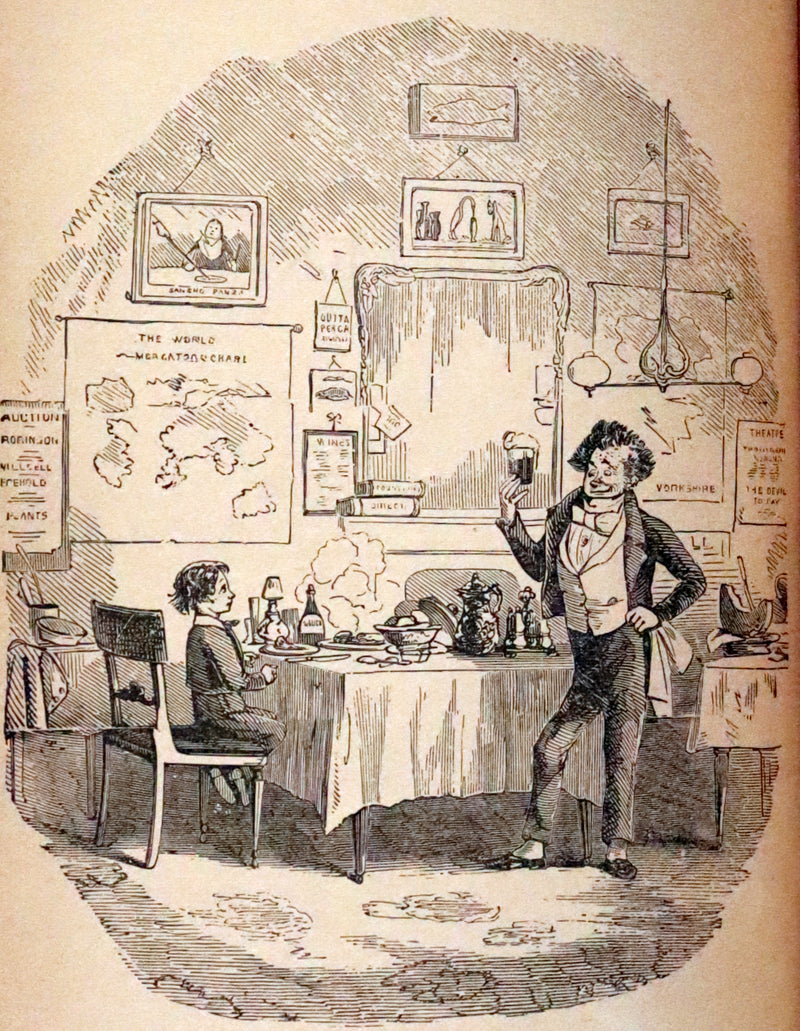 1885 Rare Book - The Personal History of David Copperfield by Charles Dickens. Illustrated.