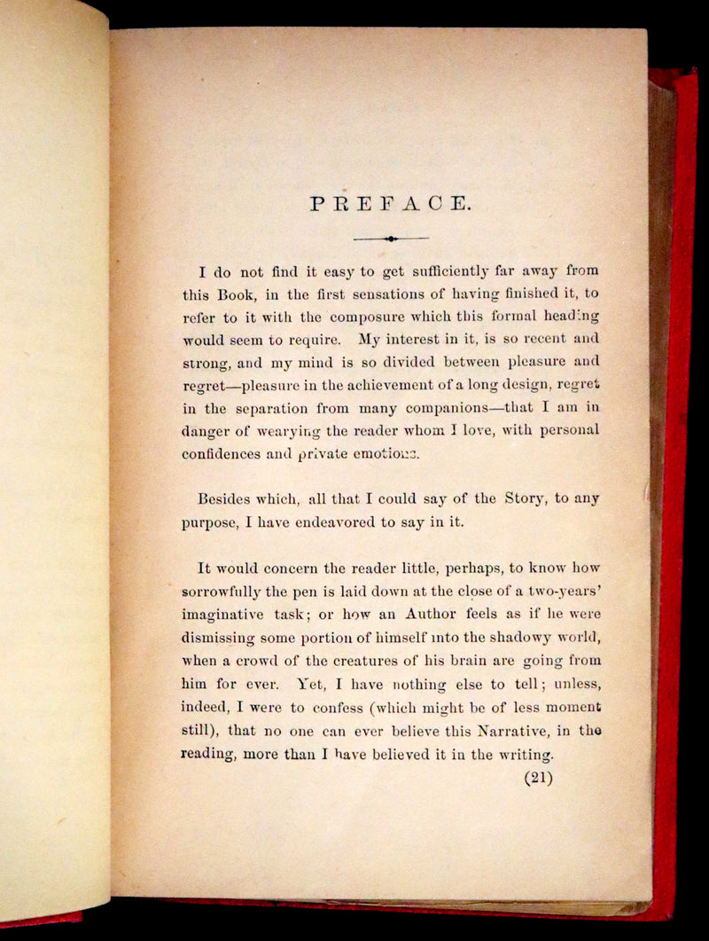 1885 Rare Book - The Personal History of David Copperfield by Charles Dickens. Illustrated.