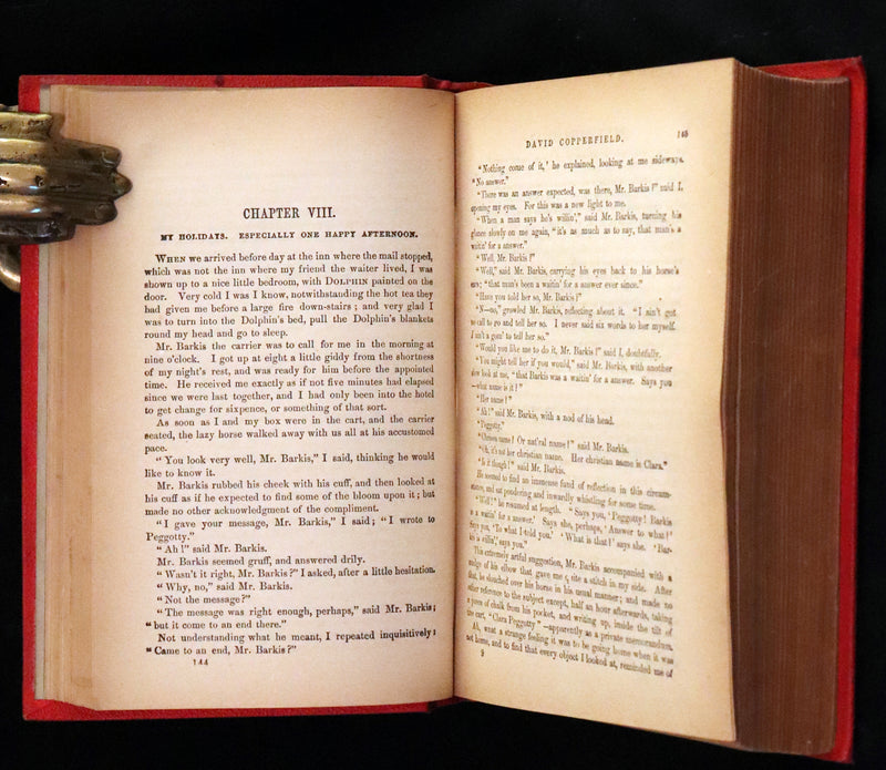 1885 Rare Book - The Personal History of David Copperfield by Charles Dickens. Illustrated.