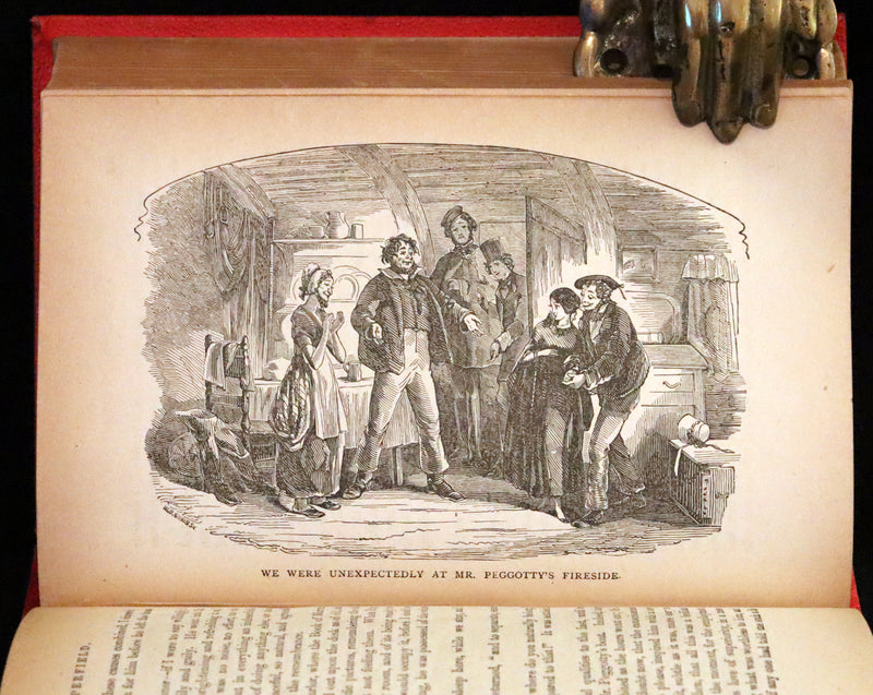 1885 Rare Book - The Personal History of David Copperfield by Charles Dickens. Illustrated.