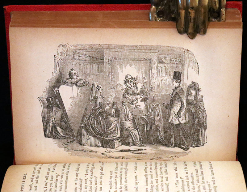 1885 Rare Book - The Personal History of David Copperfield by Charles Dickens. Illustrated.