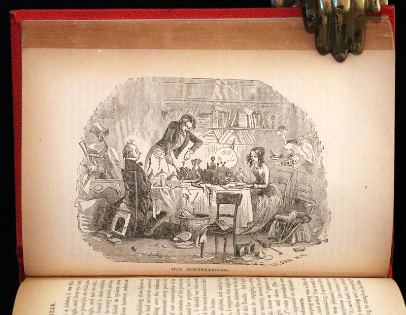 1885 Rare Book - The Personal History of David Copperfield by Charles Dickens. Illustrated.