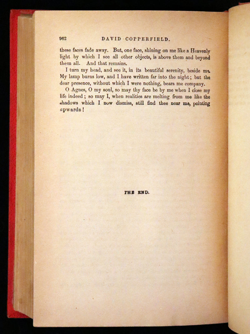 1885 Rare Book - The Personal History of David Copperfield by Charles Dickens. Illustrated.